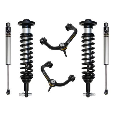 Icon Vehicle Dynamics Ford F-150 4WD 0-2.75" Stage 2 Suspension System with Tubular Upper Control Arms - K93112T